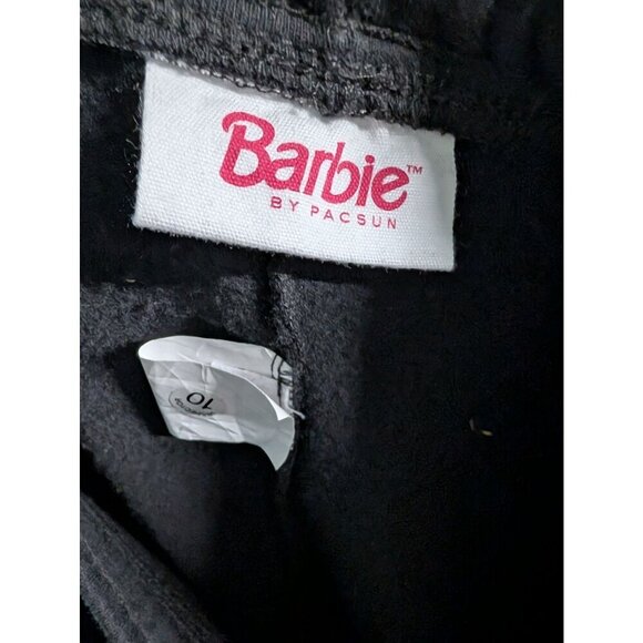 Barbie x PacSun Ski Club Black Jogger Sweatpants Women's XS NEW Alpine Lounge - Picture 4 of 4